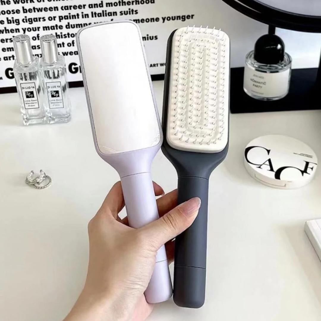 Cepillo de Pelo Retráctil Autolimpiante