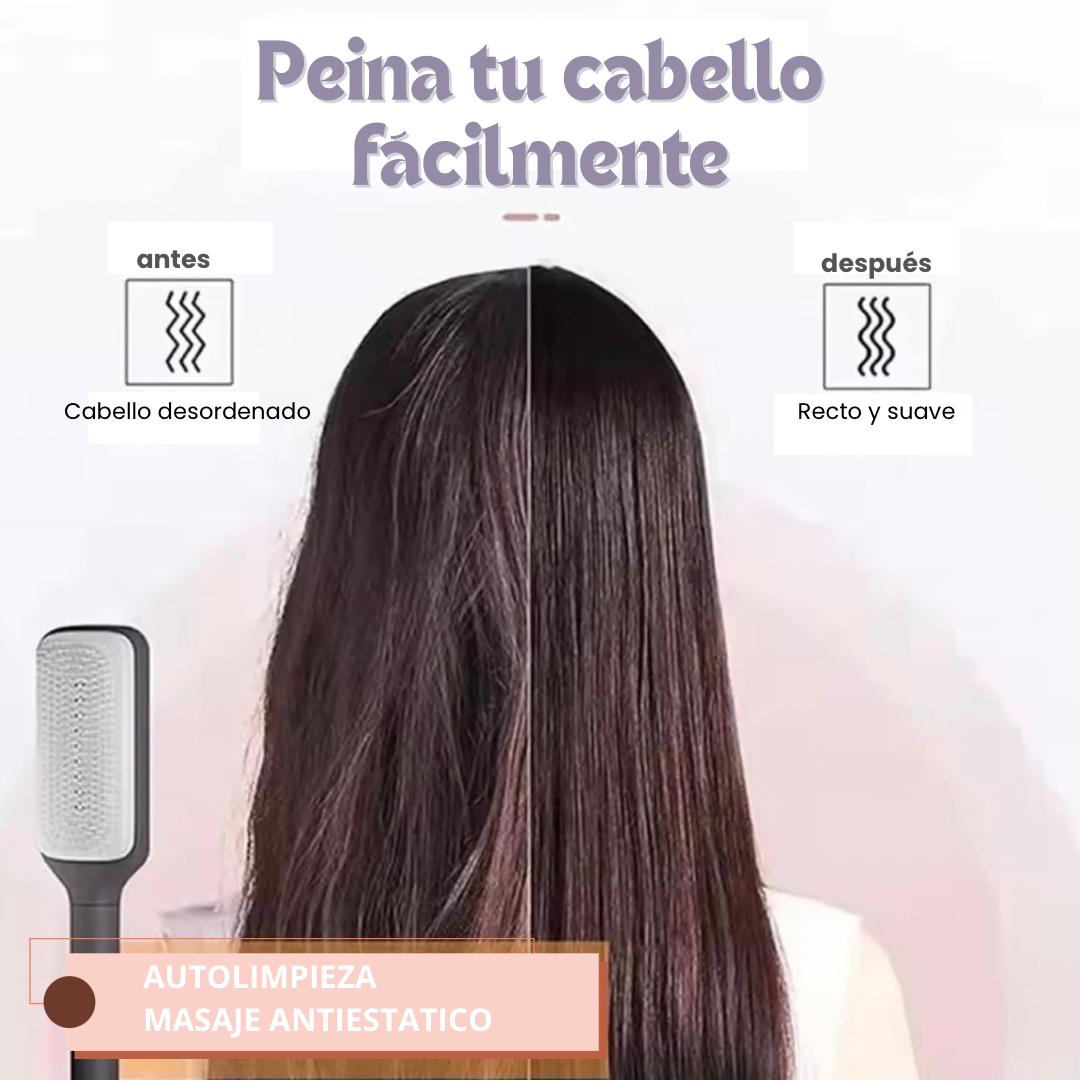 Cepillo de Pelo Retráctil Autolimpiante